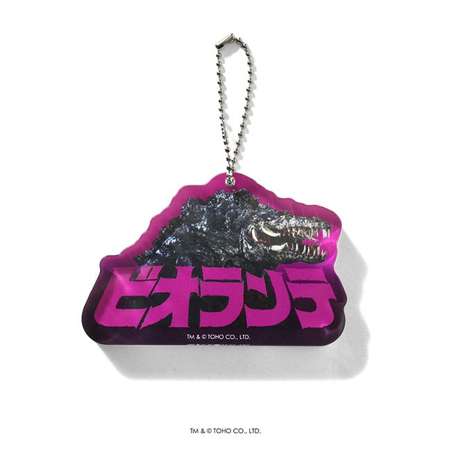 ゴジラ｜HOMEGAME　アクリルブロックキーホルダー　ビオランテ