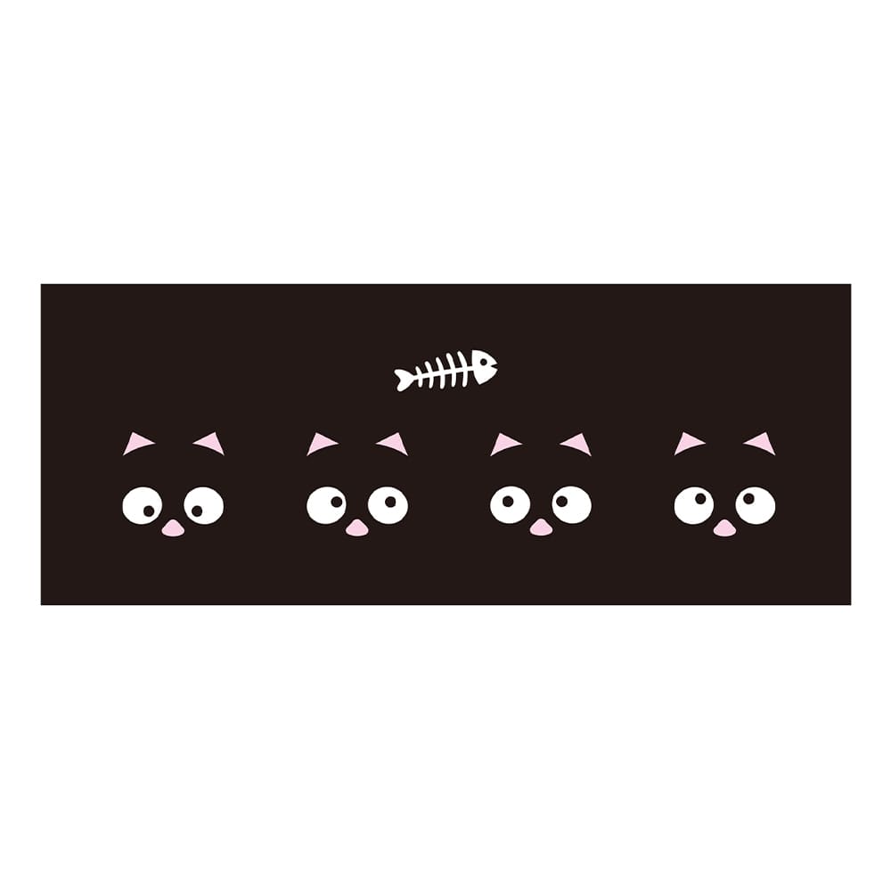 ネコフェイスタオル【山口祐一郎 Official Goods】