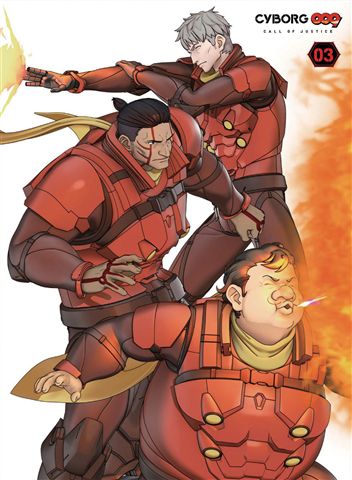 【TOHO animation STORE 限定版】CYBORG009 CALL OF JUSTICE Vol.3 DVD