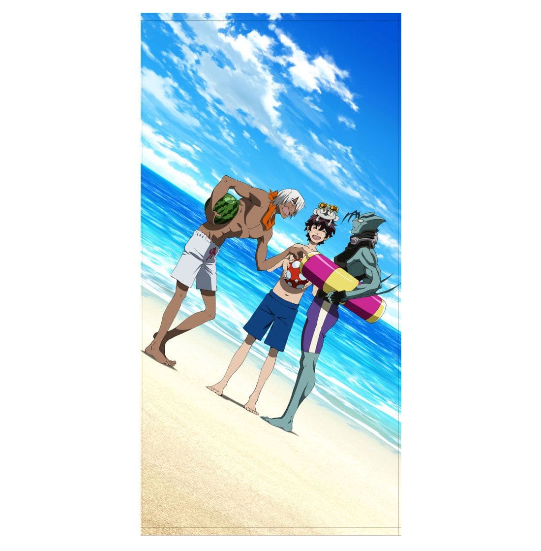 血界戦線 & BEYOND 描き下ろしコンパクトバスタオル【レオナルド＆ザップ＆ツェッド】