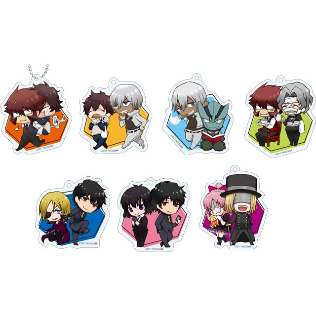 血界戦線 ＆ BEYOND トレーディングコンビアクリルキーホルダー【7種】ランダム3個セット