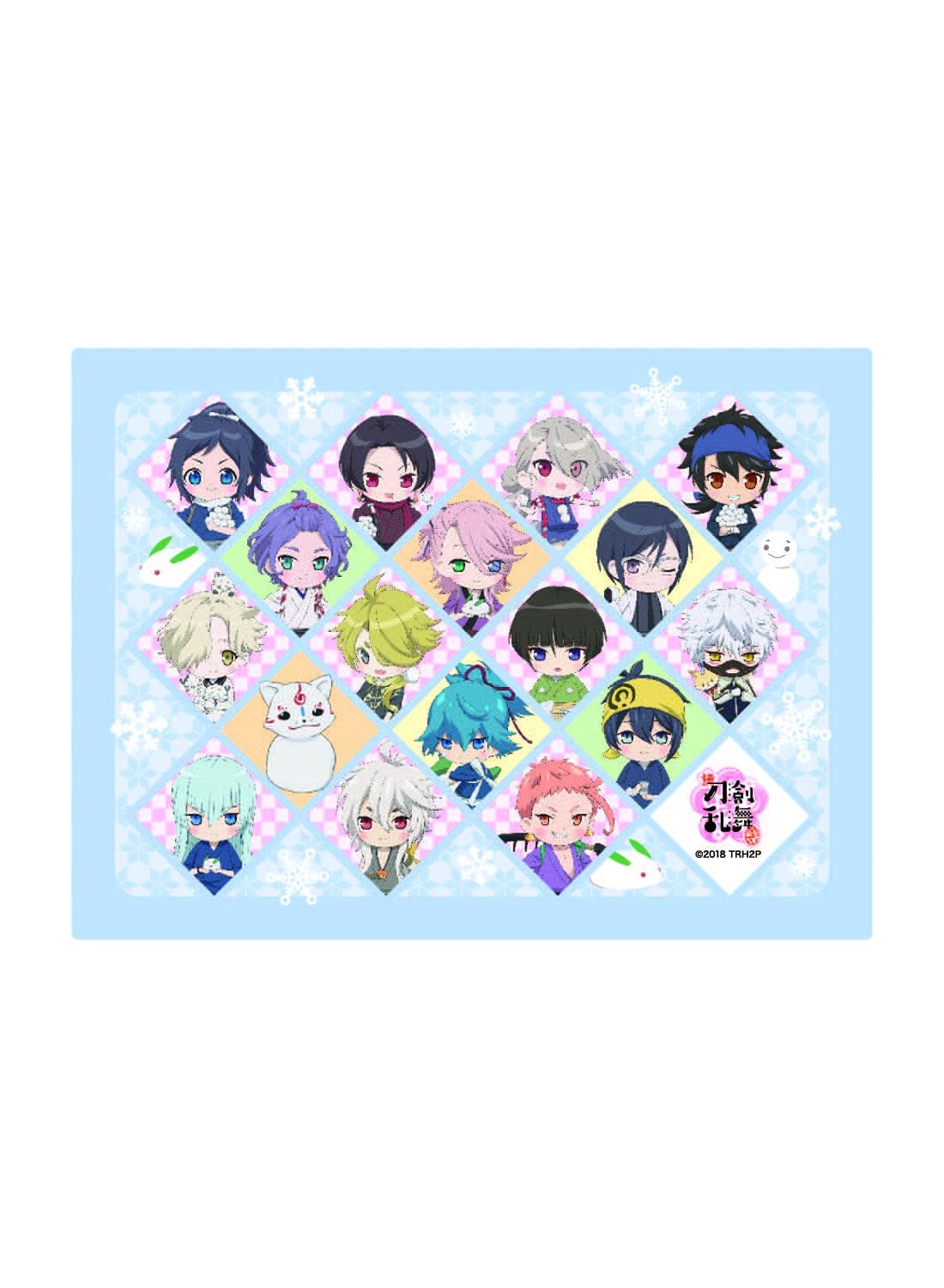 続『刀剣乱舞-花丸-』 四季コレクション-冬- ミニブランケット