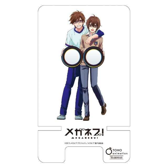 TOHO animation 5周年記念 アクリルスマートフォンスタンド：メガネブ！