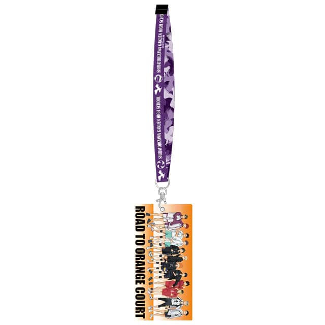 ハイキュー!! 「全国大会への道」 ネックストラップ付チケットホルダー（白鳥沢）