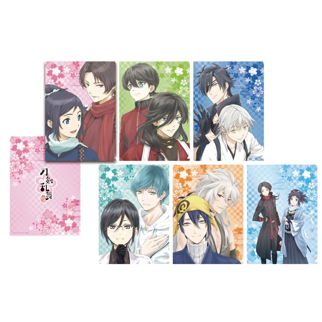 刀剣乱舞-花丸- クリアファイル6枚セット