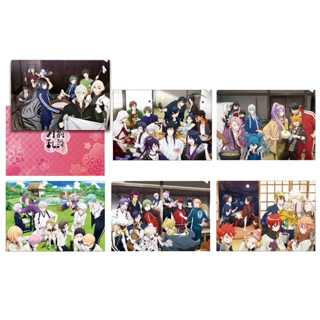 続『刀剣乱舞-花丸-』 クリアファイル6枚セット