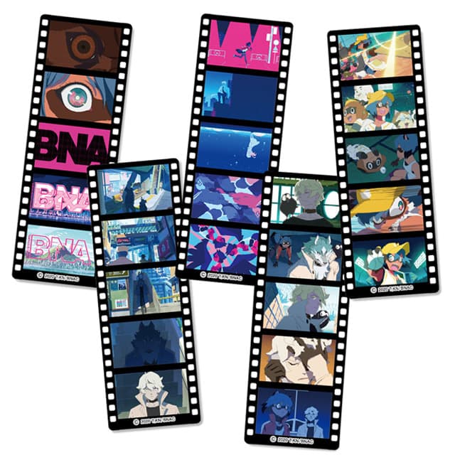 アニメ「BNA ビー・エヌ・エー」 アニメーション缶バッジ5種セット