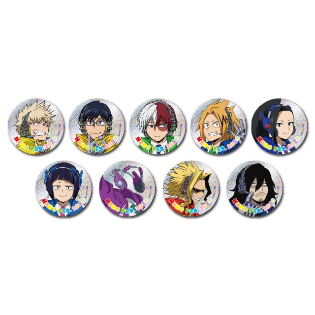 僕のヒーローアカデミア 「HERO FES.＜ヒーローフェス＞2020」 トレーディング缶バッジB ランダム5個セット