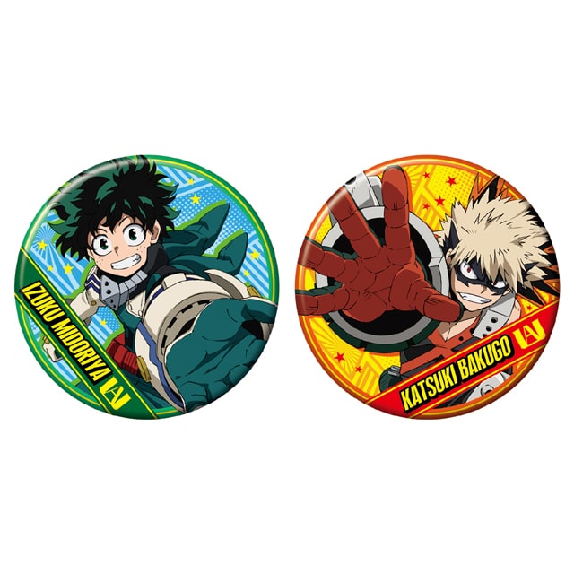 僕のヒーローアカデミア 缶バッジセット TaS 5周年記念イラスト