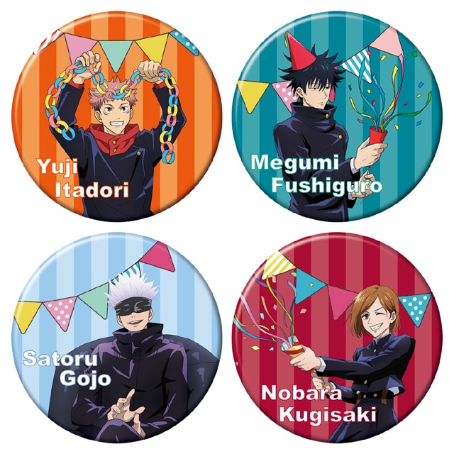 呪術廻戦 缶バッジセット TaS 5周年記念イラスト