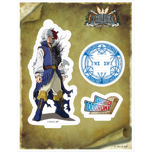 僕のヒーローアカデミア アクリルスタンドキーホルダー 十傑コスチューム 轟焦凍