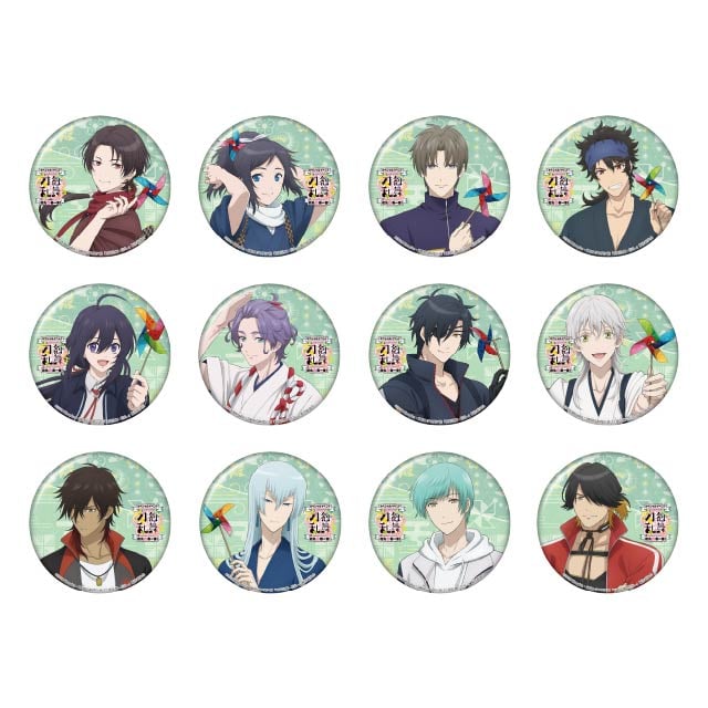 『刀剣乱舞-花丸-』 スペシャルイベント「花丸　春一番！」 トレーディング缶バッジ【全12種】 ランダム5個セット