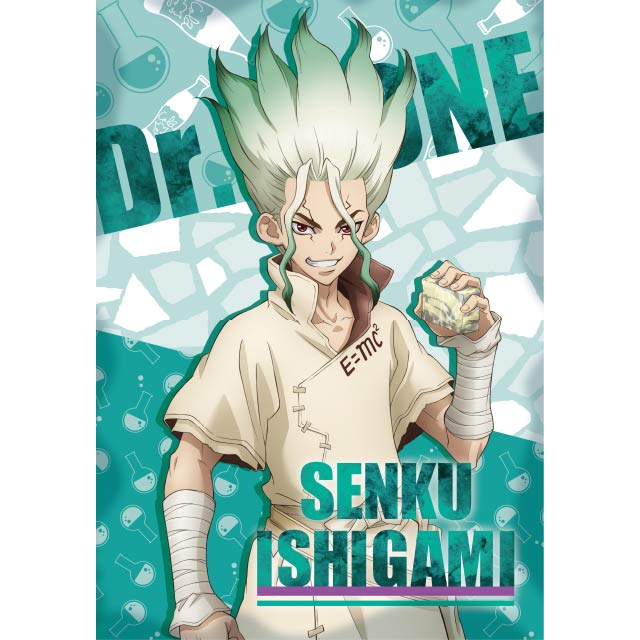 Ｄｒ．ＳＴＯＮＥ ドクターストーン ロングクッション（千空＆ゲン）