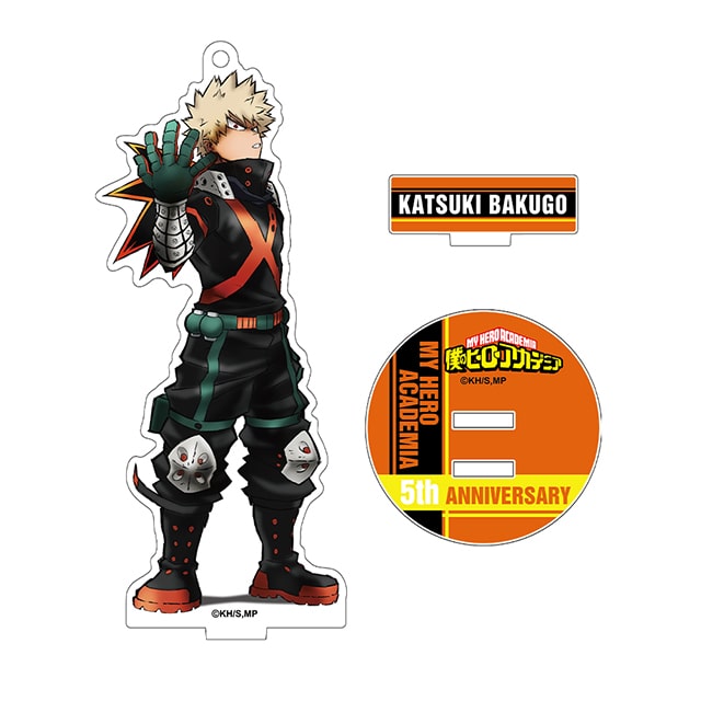 僕のヒーローアカデミア アクリルスタンドキーホルダー 5th Anniversary 爆豪勝己