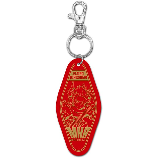 僕のヒーローアカデミア 合皮キーホルダー 十傑コスチューム 切島鋭児郎