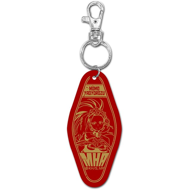 僕のヒーローアカデミア 合皮キーホルダー 十傑コスチューム  八百万 百