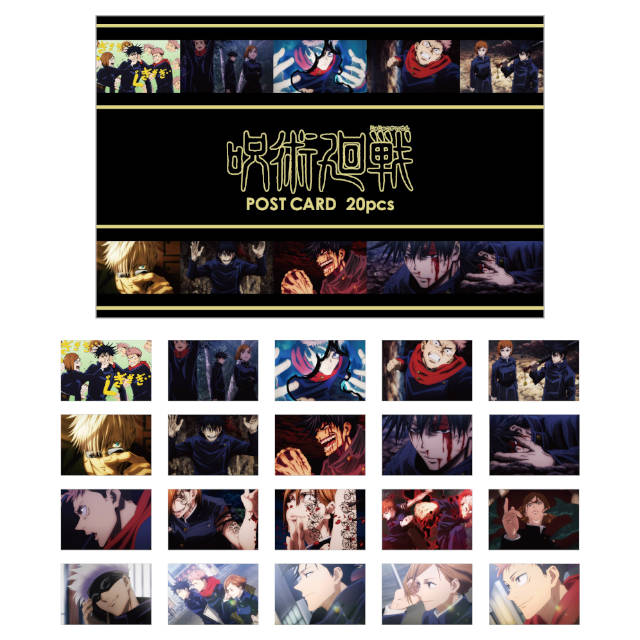 呪術廻戦 場面写真ポストカードセット（22-24話）