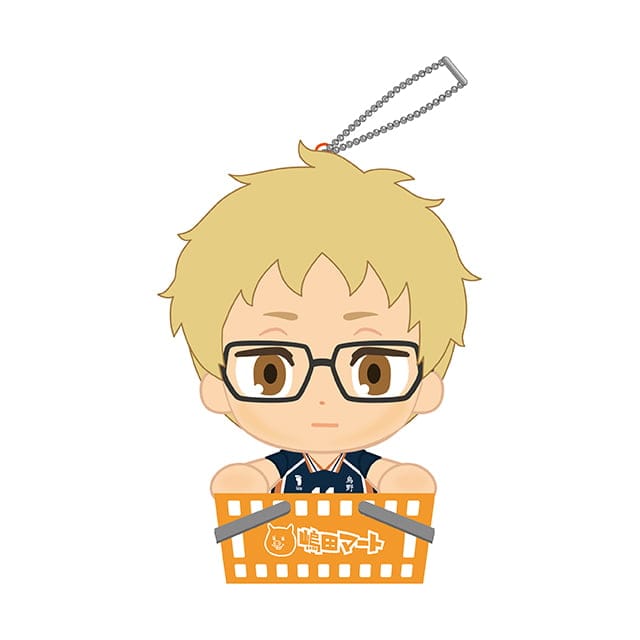 ハイキュー!! カゴコレ 第2弾 ぬいぐるみキーホルダー 月島 蛍