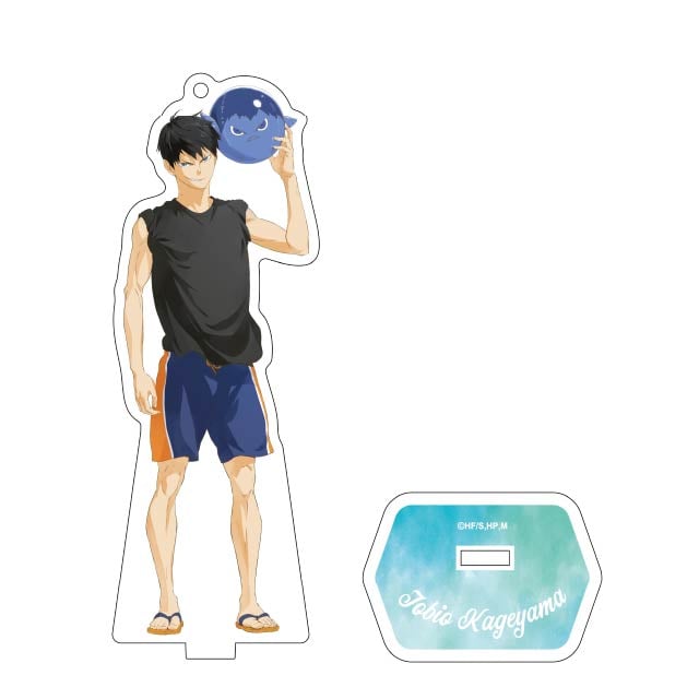 ハイキュー!! TO THE TOP アクリルスタンドキーホルダー 文房具カフェコラボ <影山>