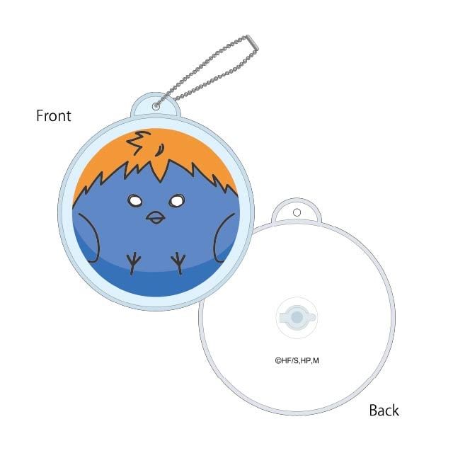 ハイキュー!! TO THE TOP ビーチボール風バルーンキーホルダー 文房具カフェコラボ <日向>