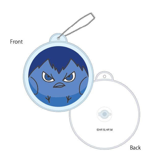 ハイキュー!! TO THE TOP ビーチボール風バルーンキーホルダー 文房具カフェコラボ <影山>