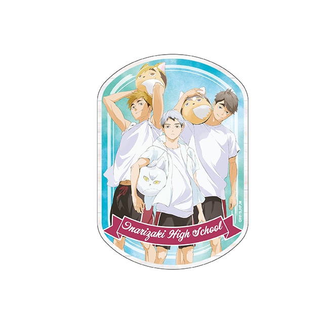 ハイキュー!! TO THE TOP ステッカー 文房具カフェコラボ 稲荷崎集合Ver.