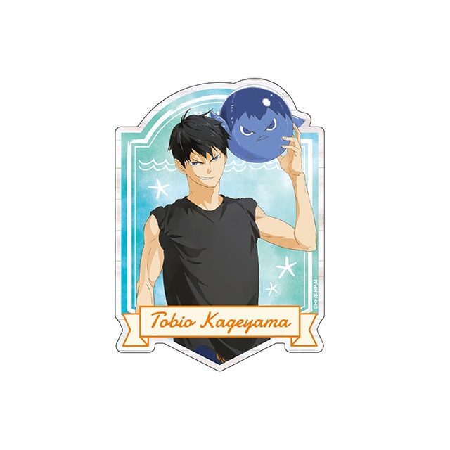 ハイキュー!! TO THE TOP ステッカー 文房具カフェコラボ <影山>