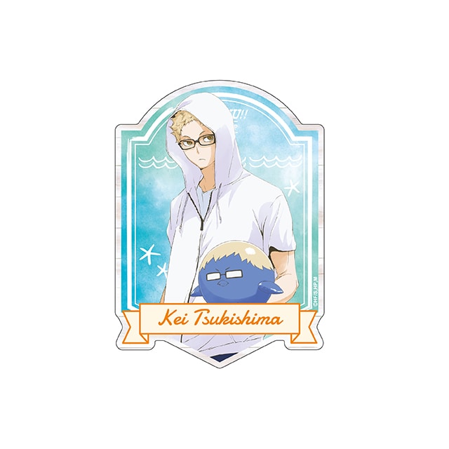 ハイキュー!! TO THE TOP ステッカー 文房具カフェコラボ <月島>