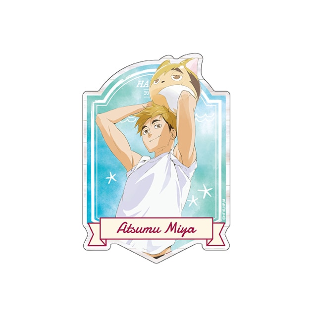 ハイキュー!! TO THE TOP ステッカー 文房具カフェコラボ <宮侑>