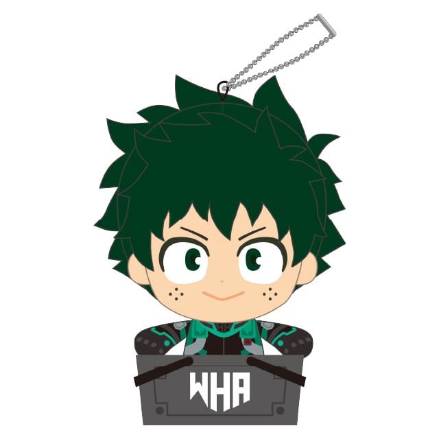 「僕のヒーローアカデミア THE MOVIE ワールド ヒーローズ ミッション」 カゴコレ ぬいぐるみキーホルダー 緑谷出久