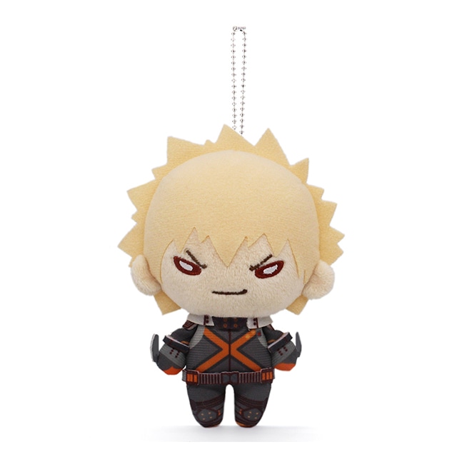 僕のヒーローアカデミア THE MOVIE ワールド ヒーローズ ミッション にとたん ボールチェーン付ぬいぐるみ 爆豪勝己