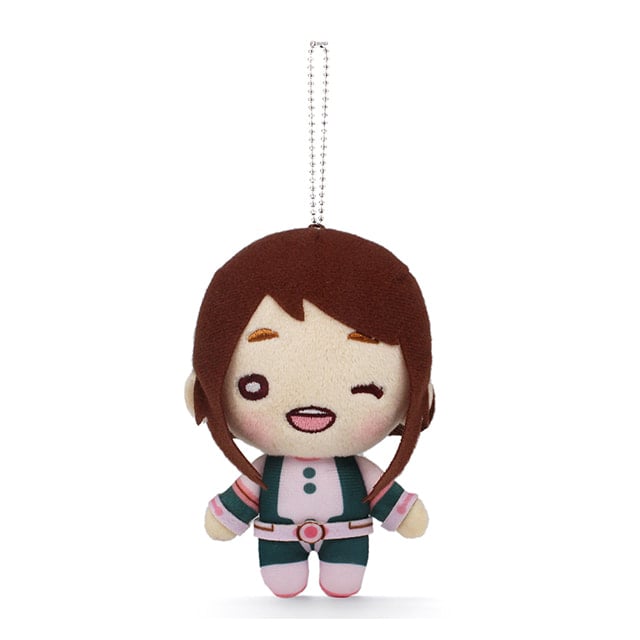 僕のヒーローアカデミア THE MOVIE ワールド ヒーローズ ミッション にとたん ボールチェーン付ぬいぐるみ 麗日お茶子