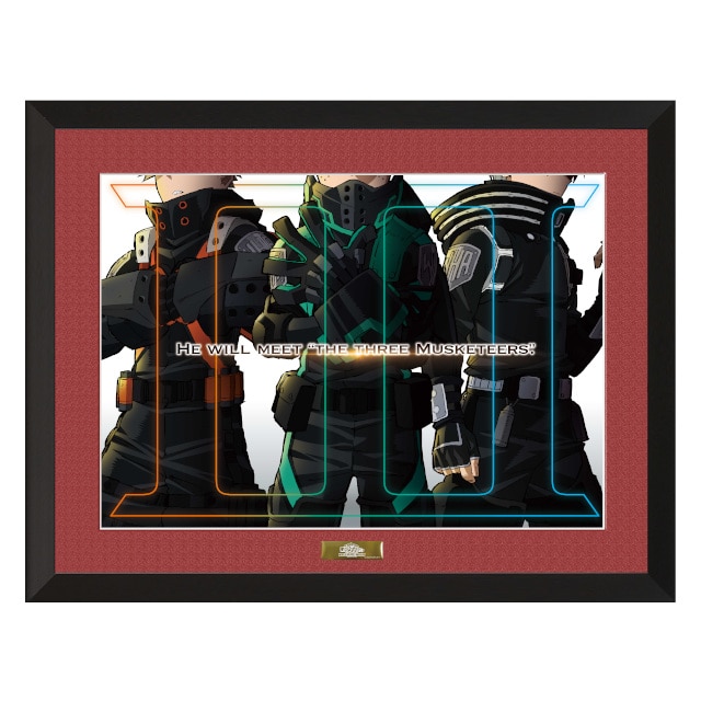 僕のヒーローアカデミア THE MOVIE ワールド ヒーローズ ミッション A3キャラファイングラフ -キービジュアル第1弾-