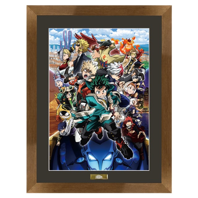 僕のヒーローアカデミア THE MOVIE ワールド ヒーローズ ミッション A3キャラファイングラフ -キービジュアル第3弾-