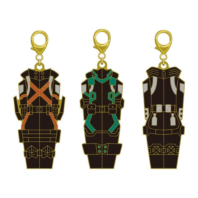 僕のヒーローアカデミア THE MOVIE ワールド ヒーローズ ミッション メタルチャーム3個セット