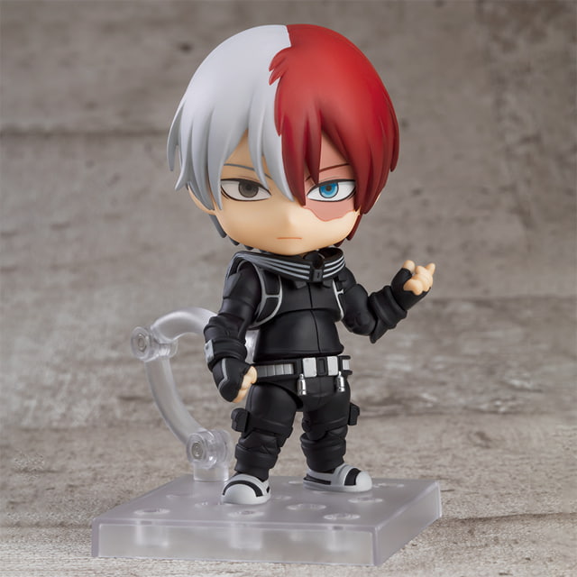 僕のヒーローアカデミア THE MOVIE ワールド ヒーローズ ミッション ねんどろいど 轟焦凍 ステルススーツVer.