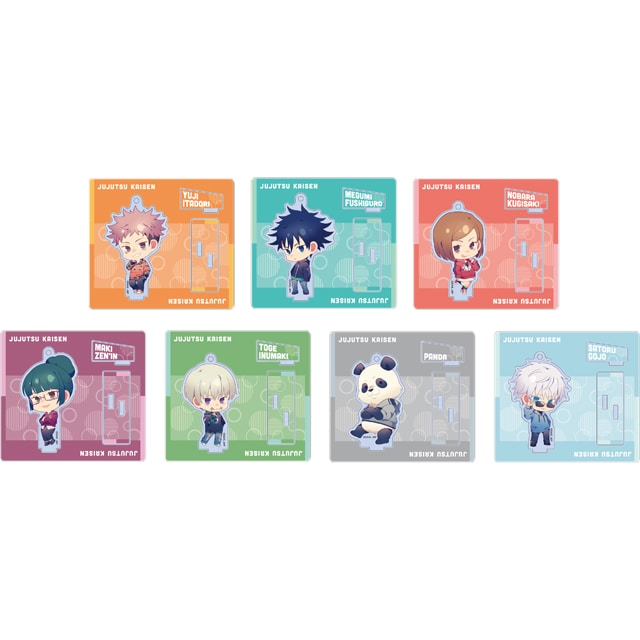 呪術廻戦 トレーディングアクリルスタンドキーホルダー パーカーVer. 【全7種】