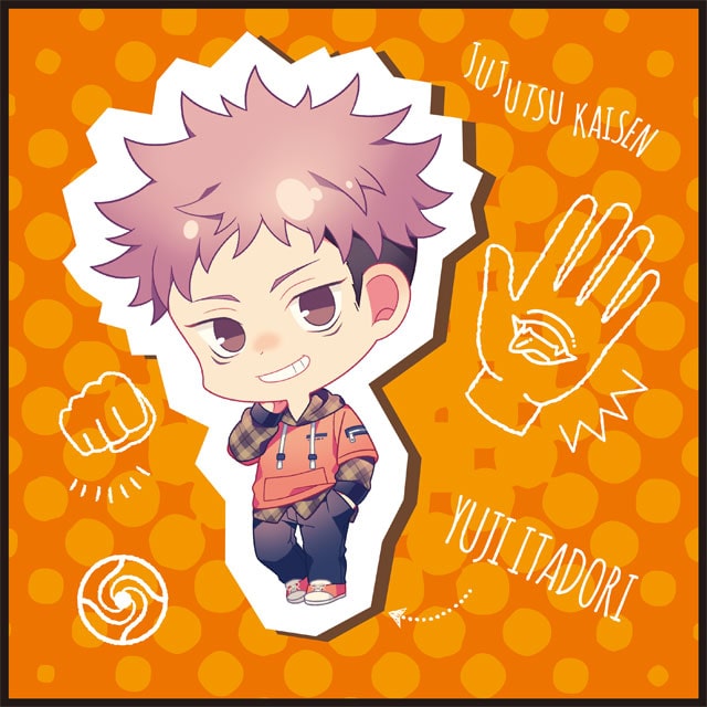 呪術廻戦 ミニタオル パーカーVer. 虎杖悠仁