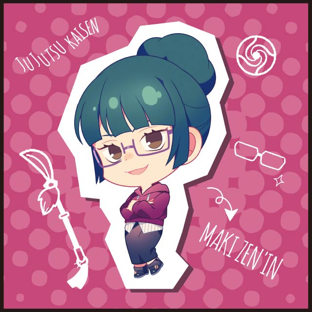 呪術廻戦 ミニタオル パーカーVer. 禪院真希