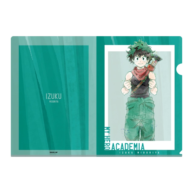 僕のヒーローアカデミア クリアファイル お掃除コスチューム REGENERATION 緑谷出久