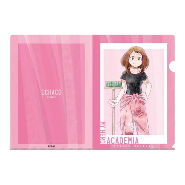 僕のヒーローアカデミア クリアファイル お掃除コスチューム REGENERATION 麗日お茶子