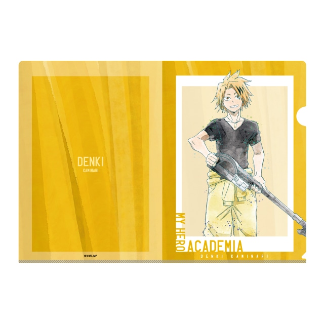 僕のヒーローアカデミア クリアファイル お掃除コスチューム REGENERATION 上鳴電気