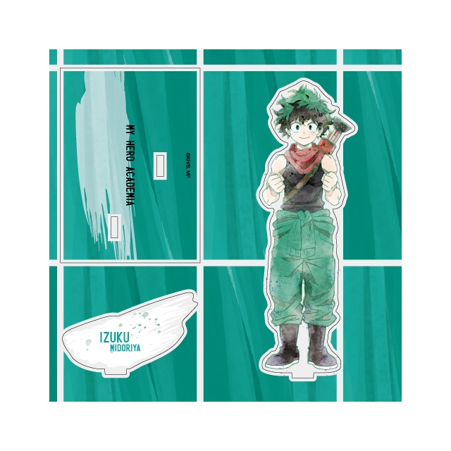 僕のヒーローアカデミア アクリルスタンド 立ち絵 お掃除コスチューム REGENERATION 緑谷出久