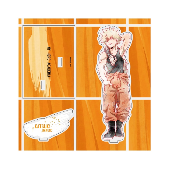 僕のヒーローアカデミア アクリルスタンド 立ち絵 お掃除コスチューム REGENERATION 爆豪勝己