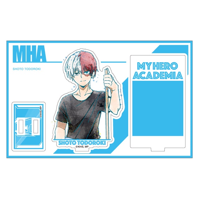 僕のヒーローアカデミア アクリルスタンド カードデザイン お掃除コスチューム REGENERATION 轟焦凍
