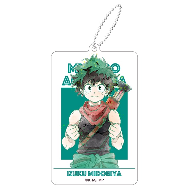 僕のヒーローアカデミア アクリルビッグタグ お掃除コスチューム REGENERATION 緑谷出久