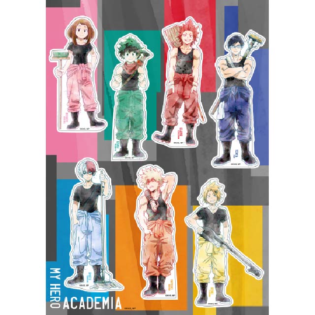 僕のヒーローアカデミア アートステッカーセット お掃除コスチューム REGENERATION