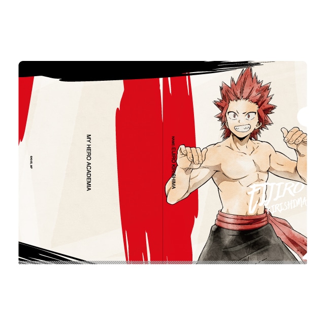 僕のヒーローアカデミア クリアファイル カンフーコスチューム REGENERATION 切島鋭児郎