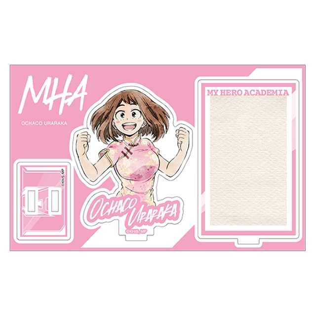 僕のヒーローアカデミア アクリルスタンド カードデザイン カンフーコスチューム REGENERATION 麗日お茶子