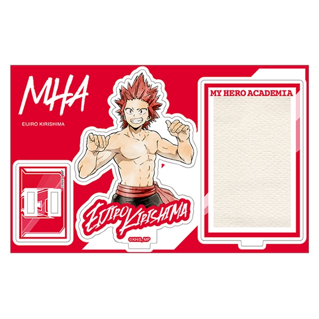 僕のヒーローアカデミア アクリルスタンド カードデザイン カンフーコスチューム REGENERATION 切島鋭児郎